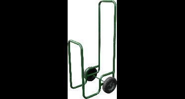 Toolland Steekwagen voor hout, groen, laadvermogen 100 kg