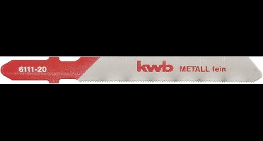 KWB Decoupeerzaagbladen - Metaal Fijn 6111-20