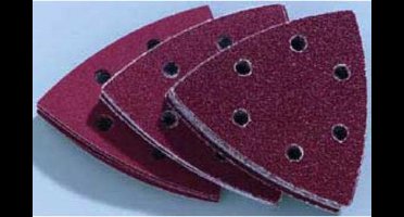 wolfcraft - Set zelfhechtende schuurbladen 20-delig, voor hout/metaal - 1857000