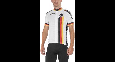 Bioracer Germany Jersey korte mouwen wit Maat XXL