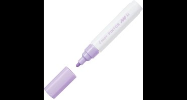 Pilot Pintor Pastel Paarse Verfstift - Medium marker met 4,5mm punt - Inkt op waterbasis - Dekt op elk oppervlak, zelfs de donkerste - Teken, kleur, versier, markeer, schrijf, kalligrafeer…