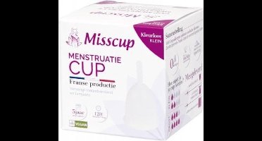 Eco Conseils Eco Conceils Misscup Menstruatie Cup Groot Roze (1 stuk)