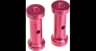 Team Corally - Aluminum Body Mount Spacer - 2 pcs