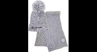 Playstation Muts & Sjaal Set Logo Grijs