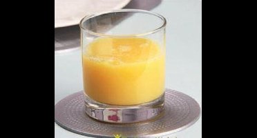 Antislipmat - Klein rond formaat Zilver