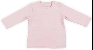 50 - Jollein longsleeve Mini Dots Blush Pink Maat 74/80