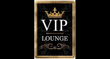 Vip Lounge Metalen Postcard 10 x 14 cm