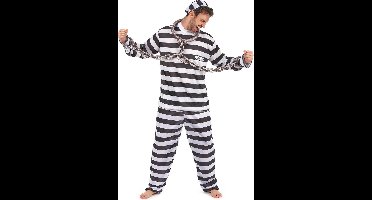 "Gevangenis outfit voor mannen - Verkleedkleding - Large"