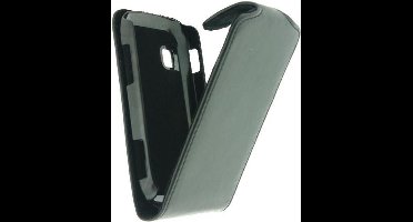 Xccess Leather Flip Case Samsung Galaxy Fit S5670 Black