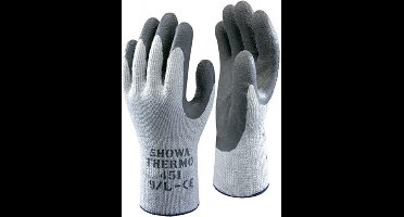 SHOWA Thermo 451 Werkhandschoen grijs maat 10 - XL per paar