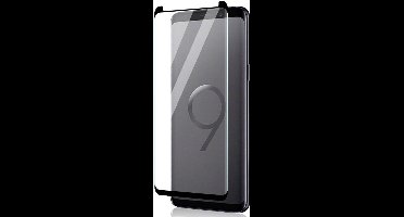 Screenprotector geschikt voor Samsung Galaxy S9 - Case Friendly voor Hoesje Screen Protector Zwart - van iCall