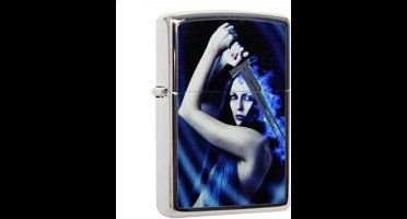 Zippo aansteker Woman With Sword