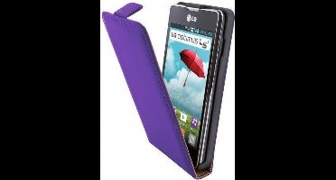 Mobiparts Premium Flip Case LG Optimus L5 II Purple