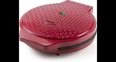 DOMO DO9177PZ Pizzamaker 'My Express' - Pizza Oven - Ø 30 cm - 1450 W - Rood