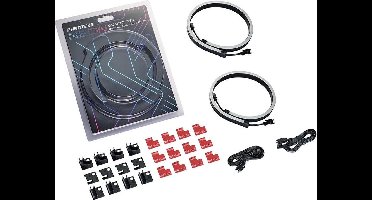 PCLEDstrips 400 mm RGB Phanteks Neon Digital RGB LEDStrip Co