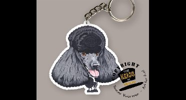 Sleutelhanger Hond Poedel