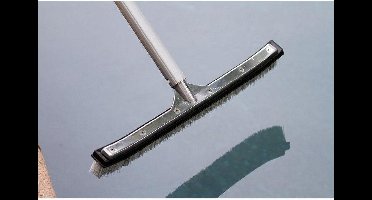 Interline Deluxe Zwembadborstel 45 cm Aluminium/Nylon - Duurzame Nylon Borstelharen op Robuuste Aluminium Bevestiging