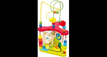 Labirynt drewniany z koralikami tr—jk?t