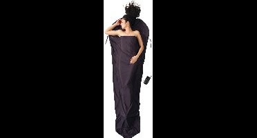 Cocoon MummyLiner inlet silkweight grijs/blauw