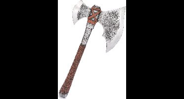 Vegaoo - Viking bijl voor volwassenen - Bruin - One Size