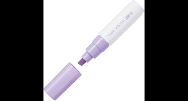 Pilot Pintor Pastel Paarse Verfstift - Brede marker met 8,0mm beitelpunt - Inkt op waterbasis - Dekt op elk oppervlak, zelfs de donkerste - Teken, kleur, versier, markeer, schrijf, kalligrafeer…