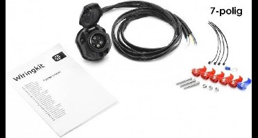 ProPlus Trekhaakkabelset - 7+1 polige stekker - 1,50 meter - Voor auto's zonder boardcomputer