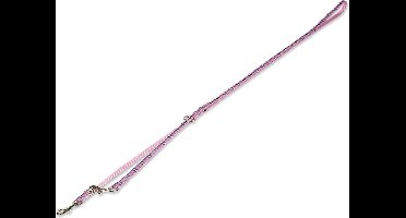 Nobby lijn geruit lila 1 x 200 cm - 1 st