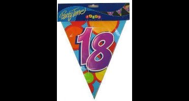 Vlaggenlijn leeftijd 18 jaar 10 meter