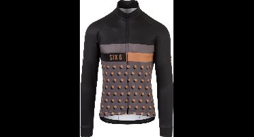 AGU Dot Fietsshirt Lange Mouwen SIX6 Heren - Beige - M