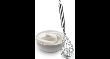 Metaltex - Garde met bolletjes - Klopper - 28 cm - RVS - Keukengerei - Sausjesklopper - Opklopper