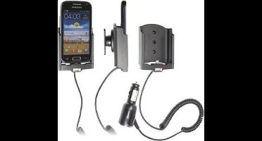 Brodit actieve draaibare houder met autolader voor Samsung I8160 Galaxy Ace 2