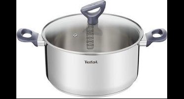 Tefal G7124414 steelpan 2,5 l Rond Roestvrijstaal