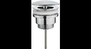 Eco open afvoerplug 5/4 chroom