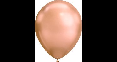 Ballonnen - Chrome Rose Goud - 100 Stuks
