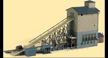 Auhagen Oude split- en ballastfabriek H0 - Voor realistische bedrijvigheid - 12266