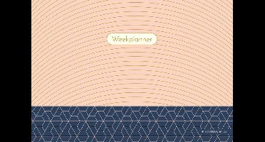 Weekplanner - Pink Patterns