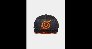 Naruto - Badge Snapback Pet - Zwart