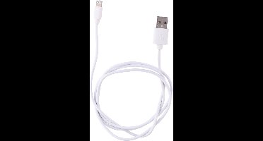 All Ride Oplaad- en Sync-Kabel Lightning - Apple - 2.1 A - 120 Cm - Wit