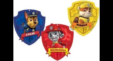 PAW Patrol - Feestdecoratie - Honeycomb - 17 Cm - Papier - Multicolor
