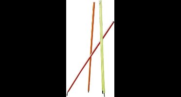 Precision Trainingspalen 170 Cm Pvc Geel/oranje/rood 13-delig