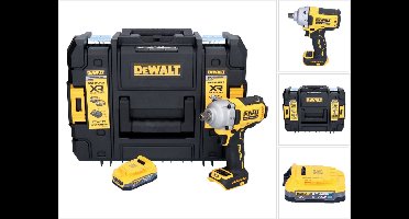 DeWalt DCF 892 NT accu-slagmoersleutel 18 V 813 Nm 1/2" borstelloos + 1x accu 1,7 Ah + TSTAK - zonder oplader