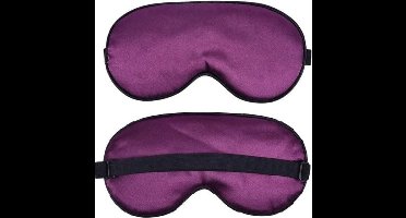 *** Slaapmasker Purple - Reismasker Paars- Slapen Donker - van Heble® *** - Luxe slaapmasker - Paars - van Heble® ***