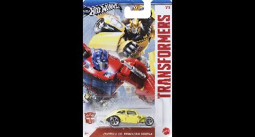 Hot Wheels Transformers HRV58, Voertuig, 3 jaar, Metaal, Kunststof, Geel