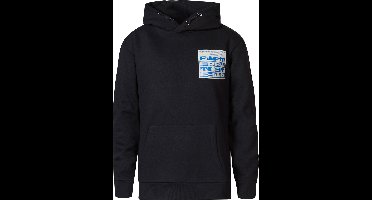 Petrol Industries - Jongens Backprint Hoodie Kachemak - Zwart - Maat 116