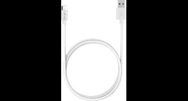 USB C naar USB A Kabel Wit - 3 meter - Oplaadkabel voor Xiaomi REDMI 9 / REDMI 9T / REDMI NOTE 9T / REDMI NOTE 8T