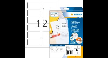 HERMA 9643 Wit Zelfklevend printerlabel printeretiket