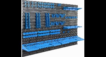 Gereedschapswand - werkplaatsrek, gereedschapsdrager 116 x 78 cm