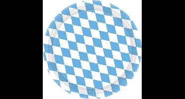 RIETHMULLER - 8 Kartonnen borden bierfeest 23 cm