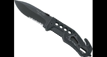 Fox Blackfox Rescue Knife - G10 mes met gordelsnijder en glasbreker