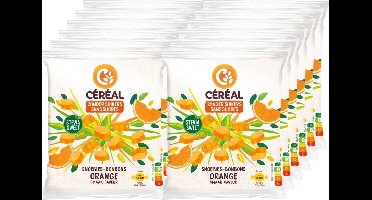 Céréal Snoepjes Sinaasappel - 12 x 120 gr - Voordeelverpakking